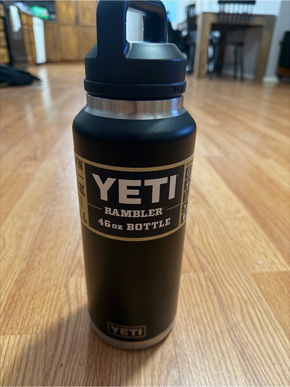 YETI Rambler 46oz Bottle Black-Brand New